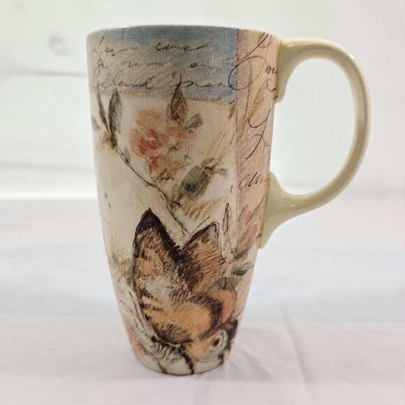 Lang Butterfly Meadow Artwork by Susan Winget 16 Oz Tall Ceramic Mug Cup - Picture 17 of 17